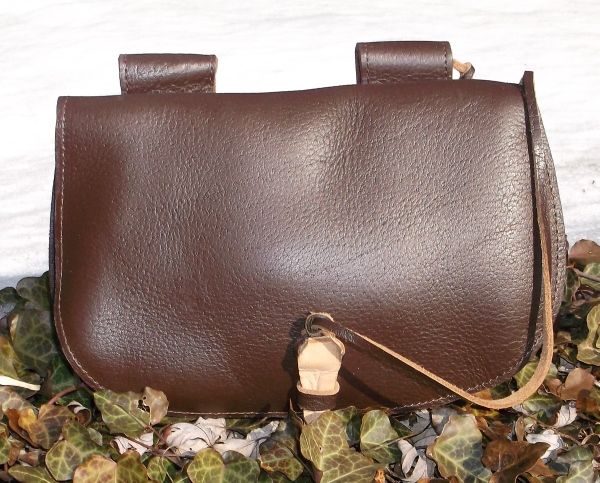 Viking Style Pouch Brown